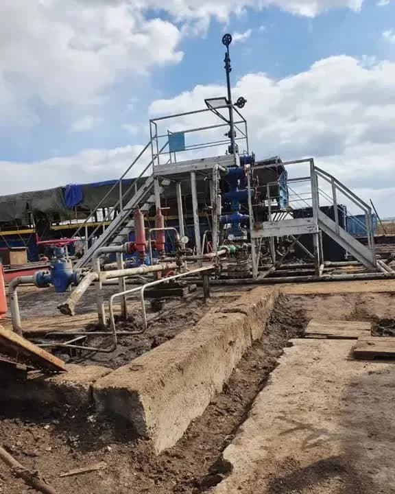 Бурова установка на родовищі Alpha Gas
