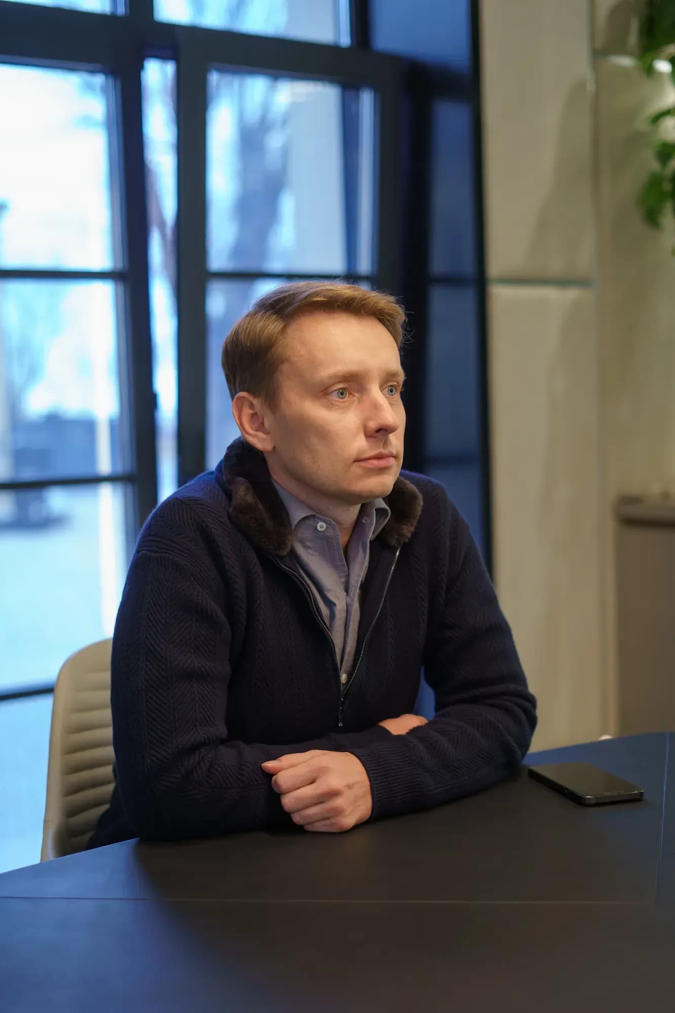 Олександр Кацуба в офісі